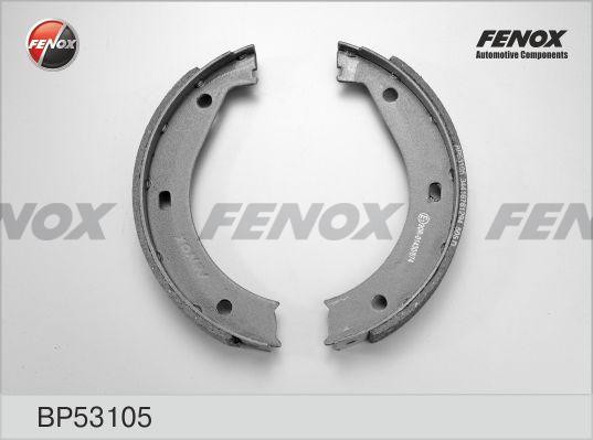 КОЛОДКИ ТОРМОЗНЫЕ БАРАБАННЫЕ СТОЯНОЧНОГО ТОРМОЗА BP53105 FENOX