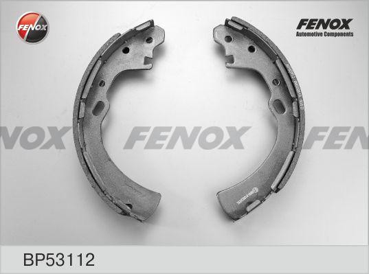 КОЛОДКИ ТОРМОЗНЫЕ БАРАБАННЫЕ BP53112 FENOX