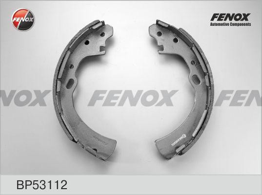 КОЛОДКИ ТОРМОЗНЫЕ БАРАБАННЫЕ BP53112 FENOX