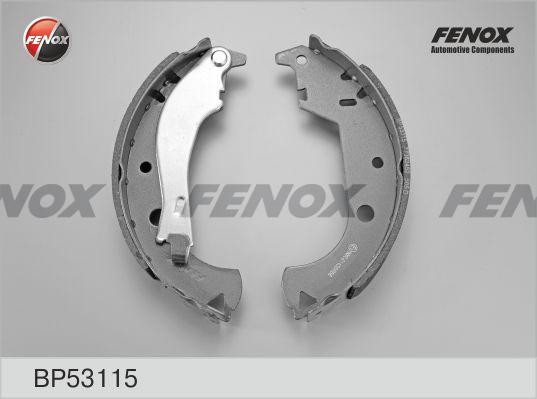 КОЛОДКИ ТОРМОЗНЫЕ БАРАБАННЫЕ BP53115 FENOX