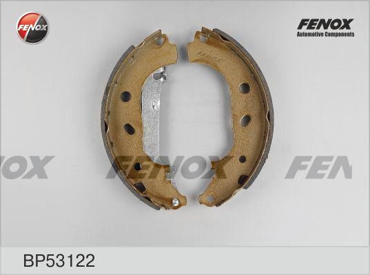 КОЛОДКИ ТОРМОЗНЫЕ БАРАБАННЫЕ BP53122 FENOX