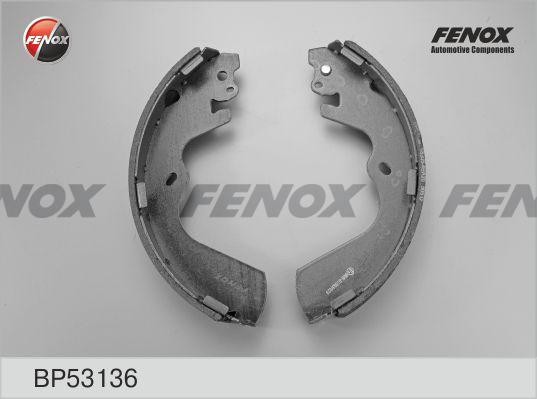 КОЛОДКИ ТОРМОЗНЫЕ БАРАБАННЫЕ BP53136 FENOX