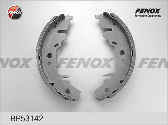 КОЛОДКИ ТОРМОЗНЫЕ БАРАБАННЫЕ BP53142 FENOX