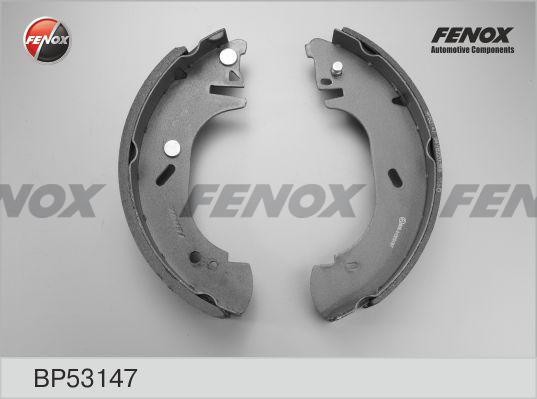 КОЛОДКИ ТОРМОЗНЫЕ БАРАБАННЫЕ BP53147 FENOX