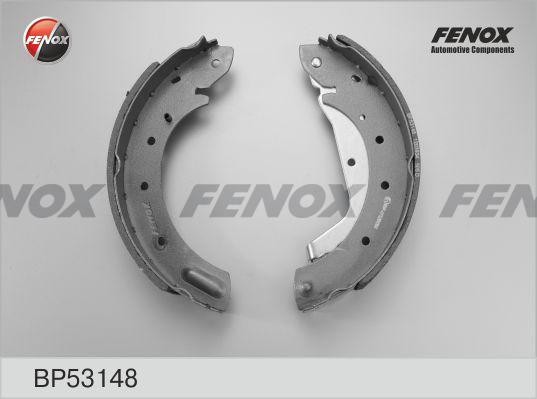 КОЛОДКИ ТОРМОЗНЫЕ БАРАБАННЫЕ BP53148 FENOX