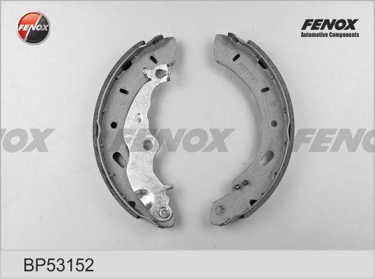 КОЛОДКИ ТОРМОЗНЫЕ БАРАБАННЫЕ BP53152 FENOX