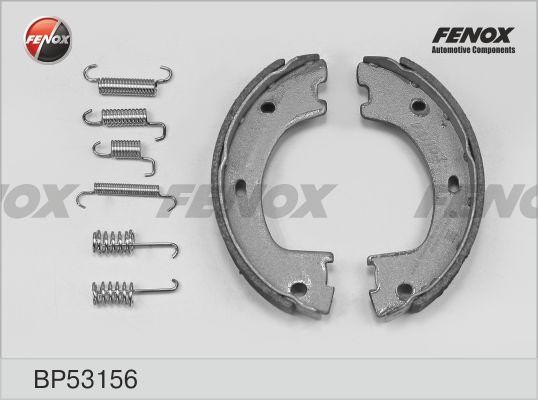 КОЛОДКИ ТОРМОЗНЫЕ БАРАБАННЫЕ СТОЯНОЧНОГО ТОРМОЗА BP53156 FENOX