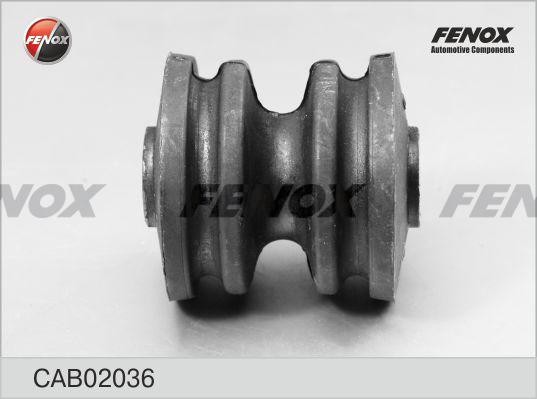 САЙЛЕНТБЛОК ЗАДНЕЙ ПРОДОЛЬНОЙ ТЯГИ CAB02036 FENOX