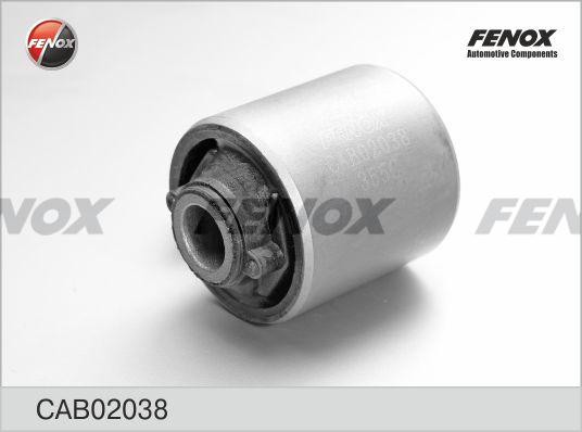 САЙЛЕНТБЛОК ЗАДНЕЙ ПРОДОЛЬНОЙ ТЯГИ CAB02038 FENOX