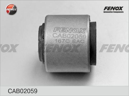 САЙЛЕНТБЛОК ЗАДНЕГО ПРОДОЛЬНОГО РЫЧАГА ПЕРЕДНИЙ CAB02059 FENOX