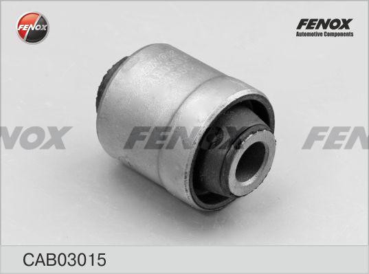 САЙЛЕНТБЛОК ЗАДНЕГО ВЕРХНЕГО ПОПЕРЕЧНОГО РЫЧАГА НАРУЖНЫЙ CAB03015 FENOX