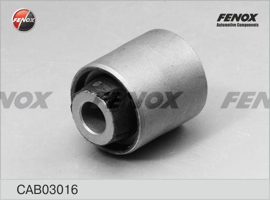 САЙЛЕНТБЛОК ЗАДНЕГО ВЕРХНЕГО ПОПЕРЕЧНОГО РЫЧАГА НАРУЖНЫЙ CAB03016 FENOX