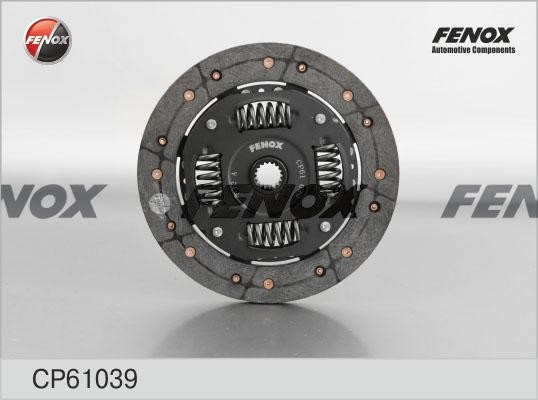 ДИСК СЦЕПЛЕНИЯ CP61039 FENOX