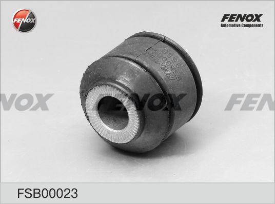САЙЛЕНТБЛОК ПЕРЕДНЕГО АМОРТИЗАТОРА НИЖНИЙ FSB00023 FENOX