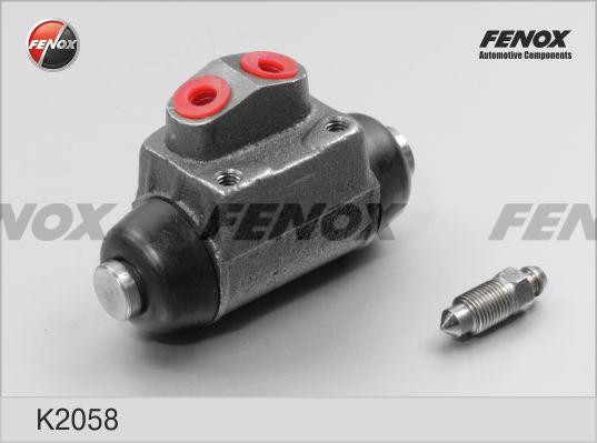 ЦИЛИНДР ТОРМОЗНОЙ КОЛЕСНЫЙ K2058 FENOX