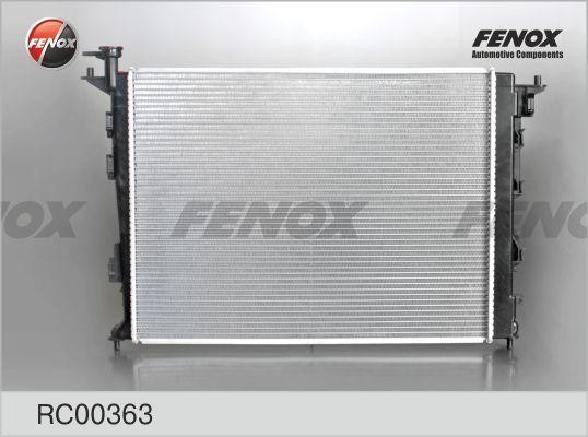 РАДИАТОР ОХЛАЖДЕНИЯ RC00363 FENOX
