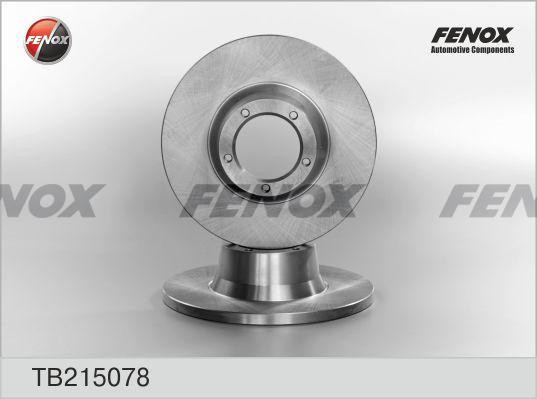 ДИСК ТОРМОЗНОЙ ПЕРЕДНИЙ TB215078 FENOX