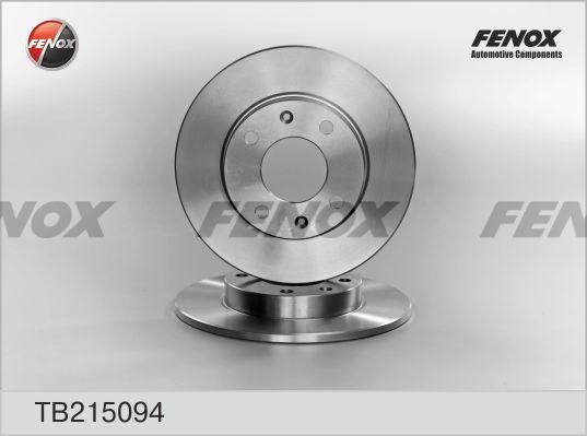 ДИСК ТОРМОЗНОЙ ПЕРЕДНИЙ TB215094 FENOX