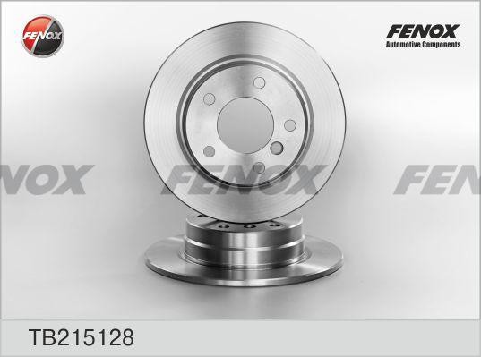 ДИСК ТОРМОЗНОЙ ЗАДНИЙ TB215128 FENOX