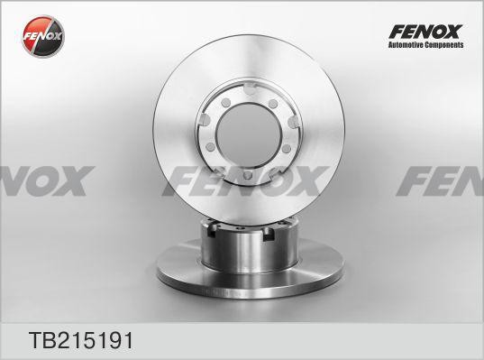 ДИСК ТОРМОЗНОЙ ПЕРЕДНИЙ TB215191 FENOX