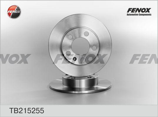ДИСК ТОРМОЗНОЙ ЗАДНИЙ TB215255 FENOX