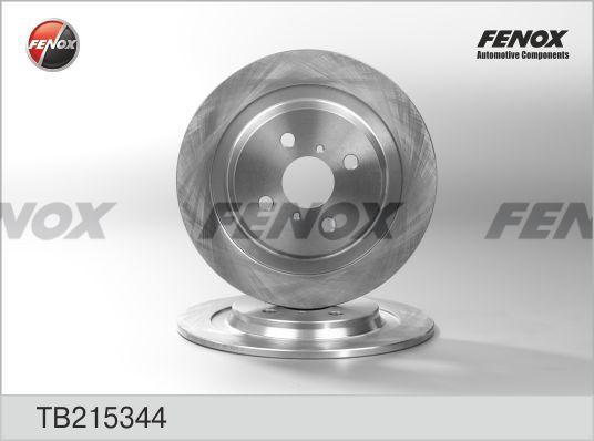 ДИСК ТОРМОЗНОЙ ЗАДНИЙ TB215344 FENOX