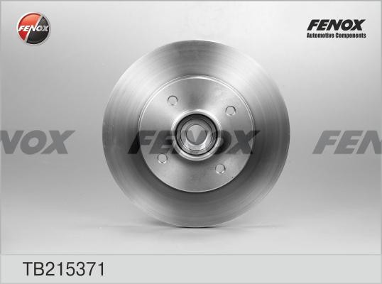 ДИСК ТОРМОЗНОЙ TB215371 FENOX
