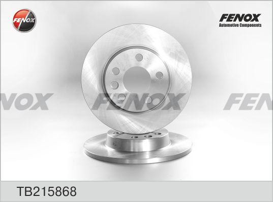 ДИСК ТОРМОЗНОЙ ЗАДНИЙ TB215868 FENOX