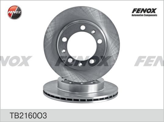 ДИСК ТОРМОЗНОЙ ВЕНТИЛИРУЕМЫЙ TB2160O3 FENOX