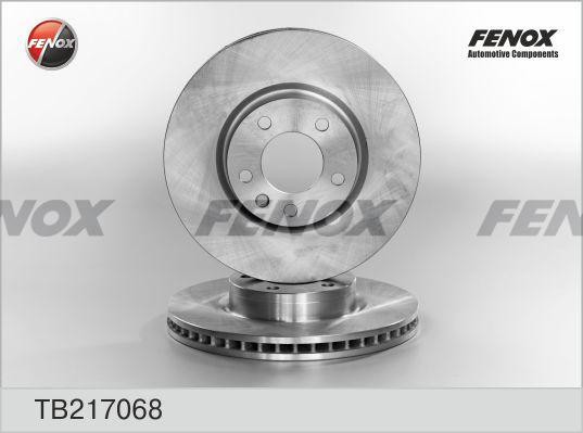 ДИСК ТОРМОЗНОЙ ПЕРЕДНИЙ TB217068 FENOX