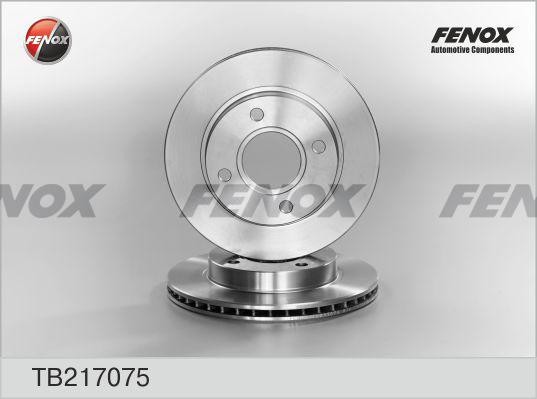 ДИСК ТОРМОЗНОЙ ПЕРЕДНИЙ TB217075 FENOX