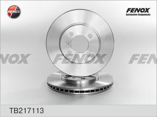 ДИСК ТОРМОЗНОЙ ПЕРЕДНИЙ TB217113 FENOX