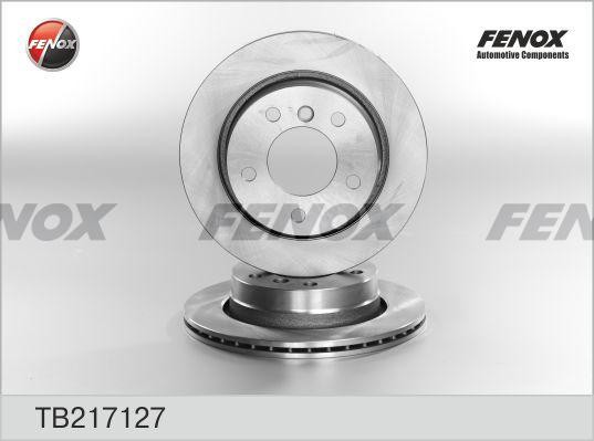 ДИСК ТОРМОЗНОЙ ЗАДНИЙ TB217127 FENOX