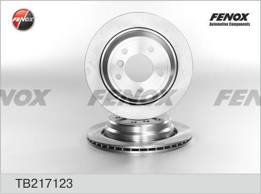 ДИСК ТОРМОЗНОЙ ЗАДНИЙ TB217123 FENOX