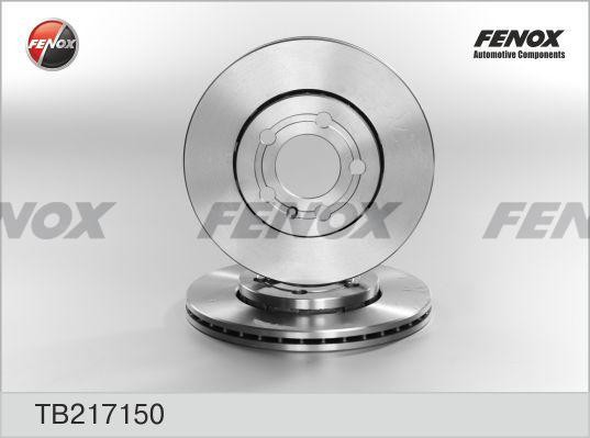 ДИСК ТОРМОЗНОЙ ПЕРЕДНИЙ TB217150 FENOX