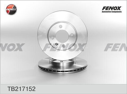 ДИСК ТОРМОЗНОЙ ПЕРЕДНИЙ TB217152 FENOX