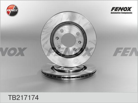 ДИСК ТОРМОЗНОЙ ПЕРЕДНИЙ TB217174 FENOX