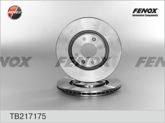 ДИСК ТОРМОЗНОЙ ПЕРЕДНИЙ TB217175 FENOX
