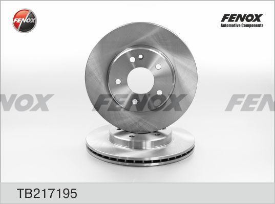 ДИСК ТОРМОЗНОЙ ПЕРЕДНИЙ TB217195 FENOX