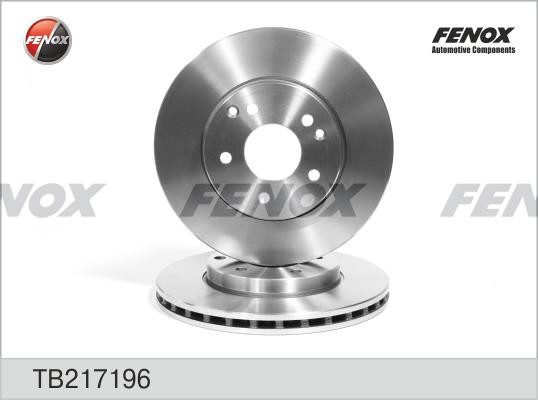 ДИСК ТОРМОЗНОЙ ПЕРЕДНИЙ TB217196 FENOX