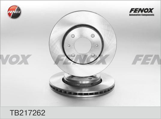ДИСК ТОРМОЗНОЙ ПЕРЕДНИЙ TB217262 FENOX