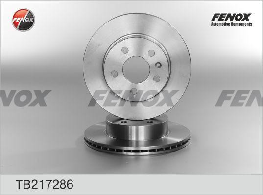 ДИСК ТОРМОЗНОЙ ПЕРЕДНИЙ TB217286 FENOX