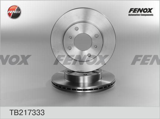 ДИСК ТОРМОЗНОЙ ПЕРЕДНИЙ TB217333 FENOX