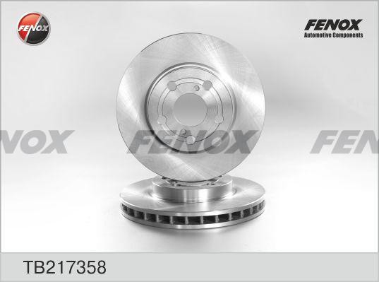 ДИСК ТОРМОЗНОЙ ПЕРЕДНИЙ TB217358 FENOX