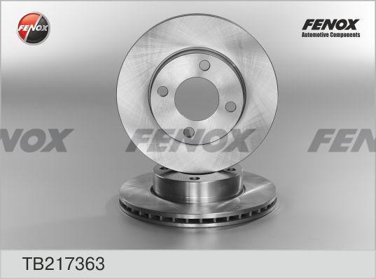 ДИСК ТОРМОЗНОЙ ПЕРЕДНИЙ TB217363 FENOX