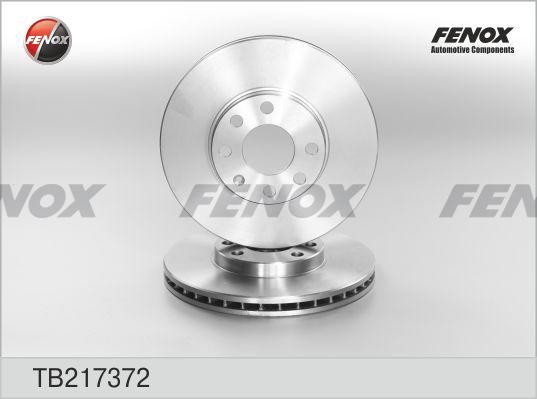 ДИСК ТОРМОЗНОЙ ПЕРЕДНИЙ TB217372 FENOX