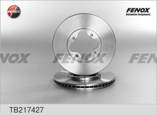 ДИСК ТОРМОЗНОЙ ПЕРЕДНИЙ TB217427 FENOX