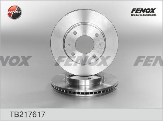 ДИСК ТОРМОЗНОЙ ПЕРЕДНИЙ TB217617 FENOX