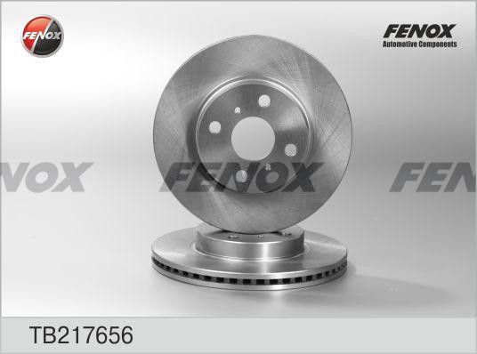 ДИСК ТОРМОЗНОЙ ПЕРЕДНИЙ TB217656 FENOX