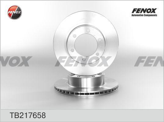 ДИСК ТОРМОЗНОЙ ПЕРЕДНИЙ TB217658 FENOX